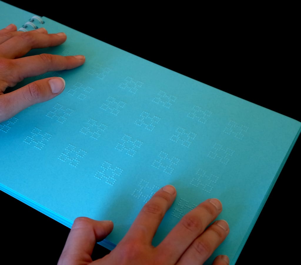 livre de jeu en braille