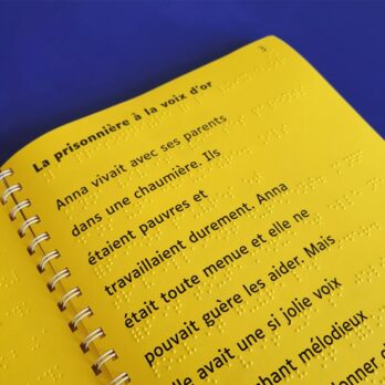 Magazine en braille