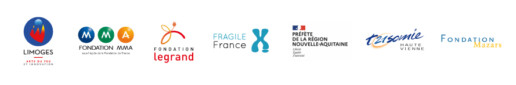 Logo des partenaires du projet en route vers planète FALC