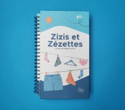 Photo de l'adaptation en braille et gros caractère de Zizis et Zézettes