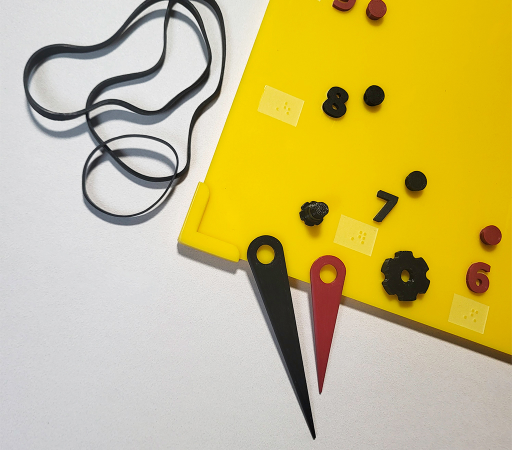 Apprentissage de l’heure.