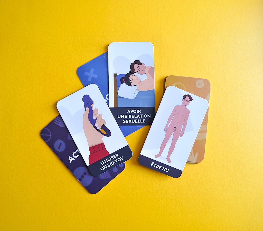 Cartes Actions du jeu CONSEN'T