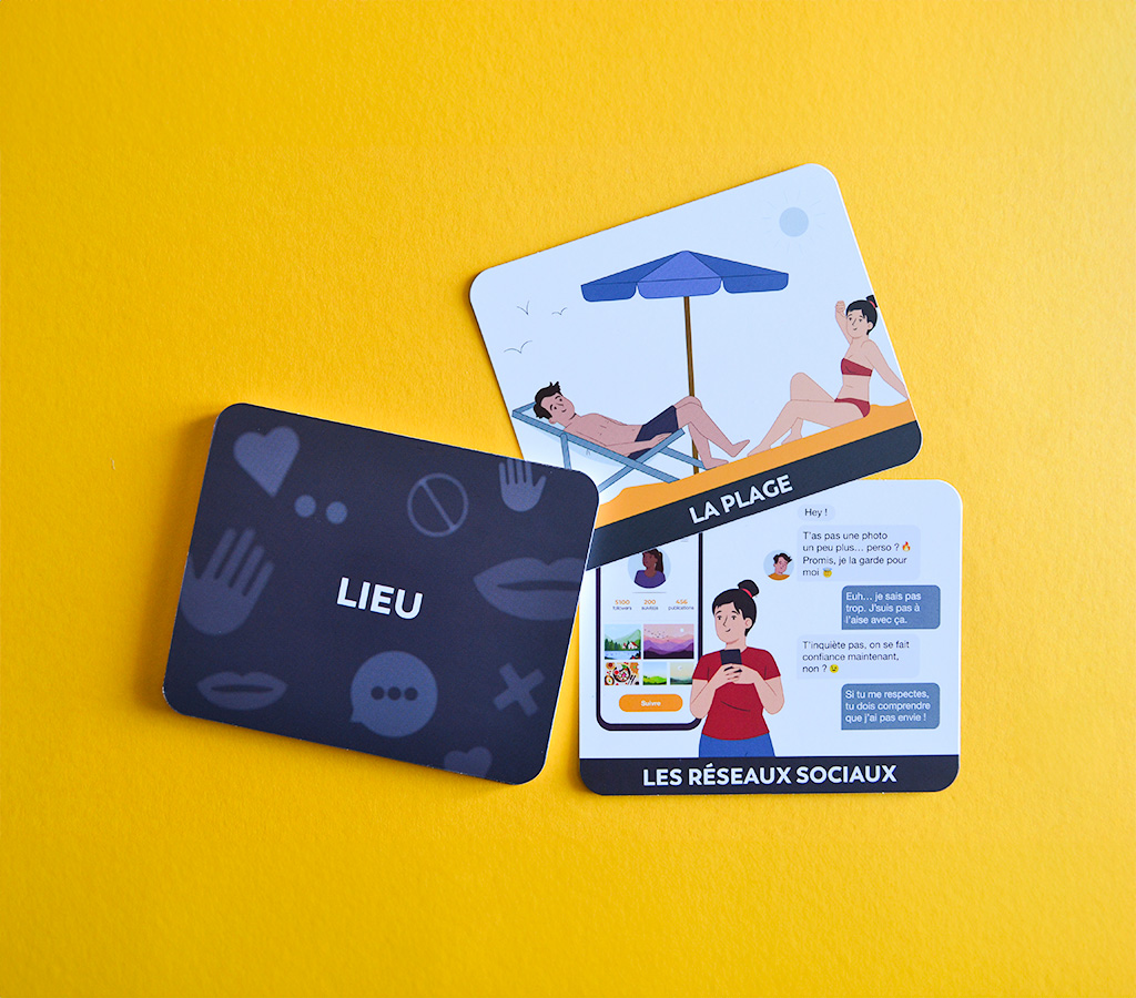 Cartes LIEU du jeu CONSEN'T